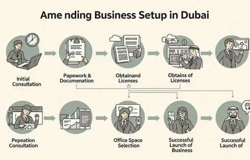 Amending Business setup in Dubai?
