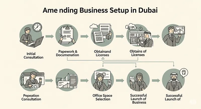 Amending Business setup in Dubai?