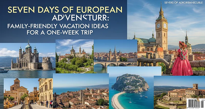 Seven Days of European Adventure: Family-Friendly Vacation Ideas for a One-Week Trip